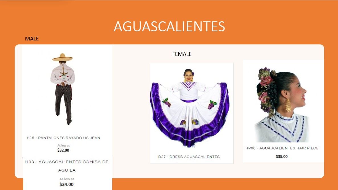 Aguascaliente Wardrobe